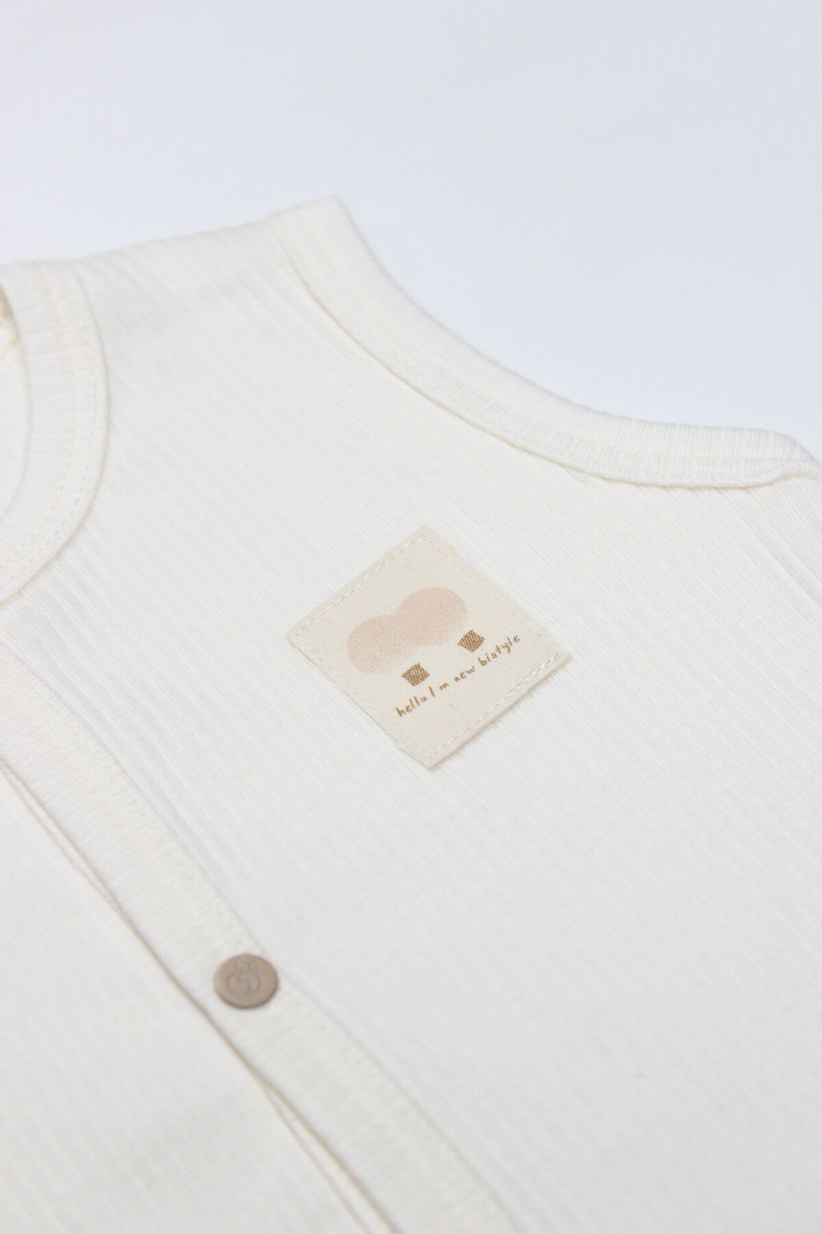 Bi̇style Modal Flyi̇ng Balloons Bebek Yelek Bs18110 Ekru