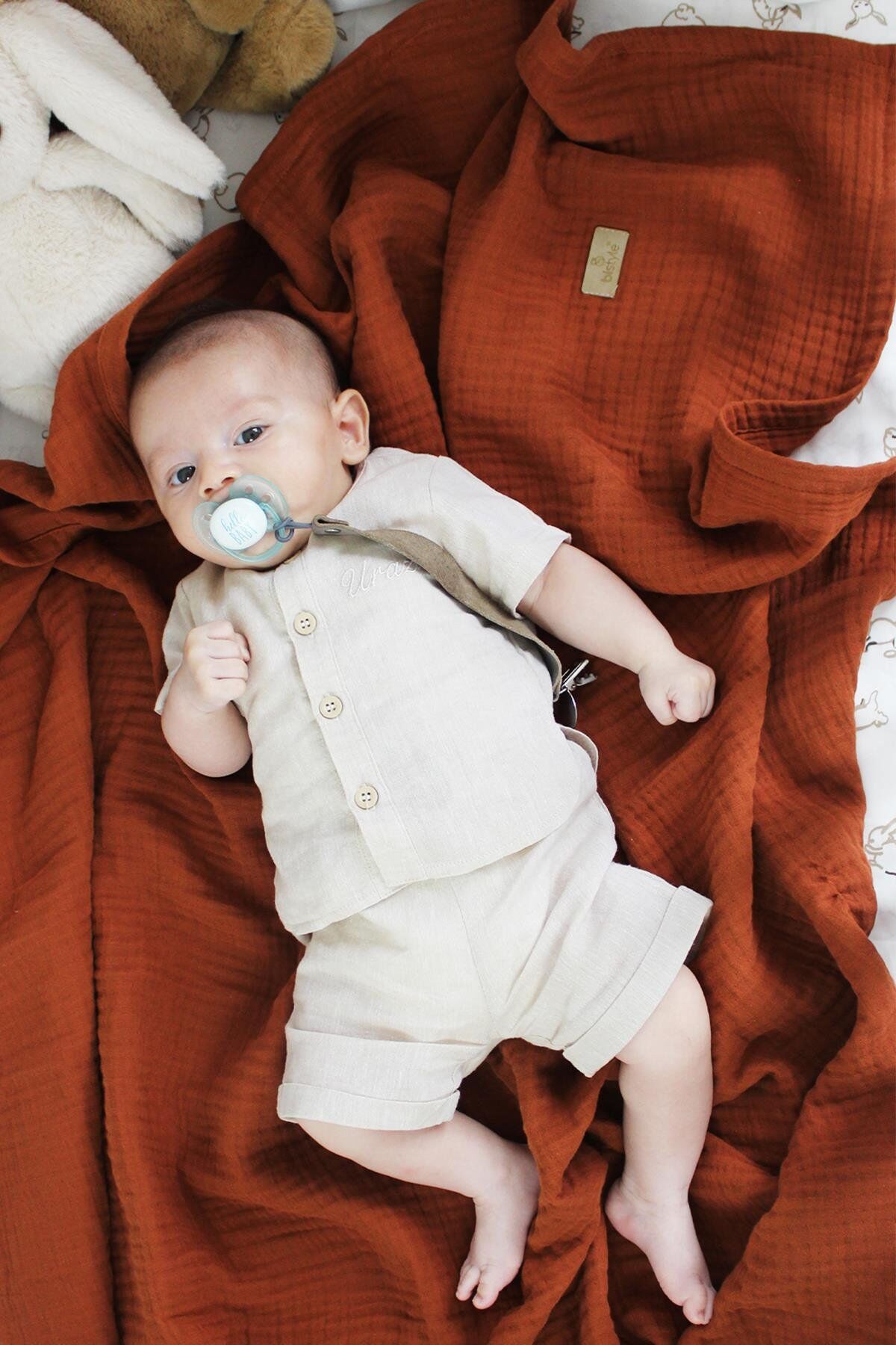 Bi̇style Müsli̇n Battani̇ye 120X120 Cm 70101 Ki̇remi̇t