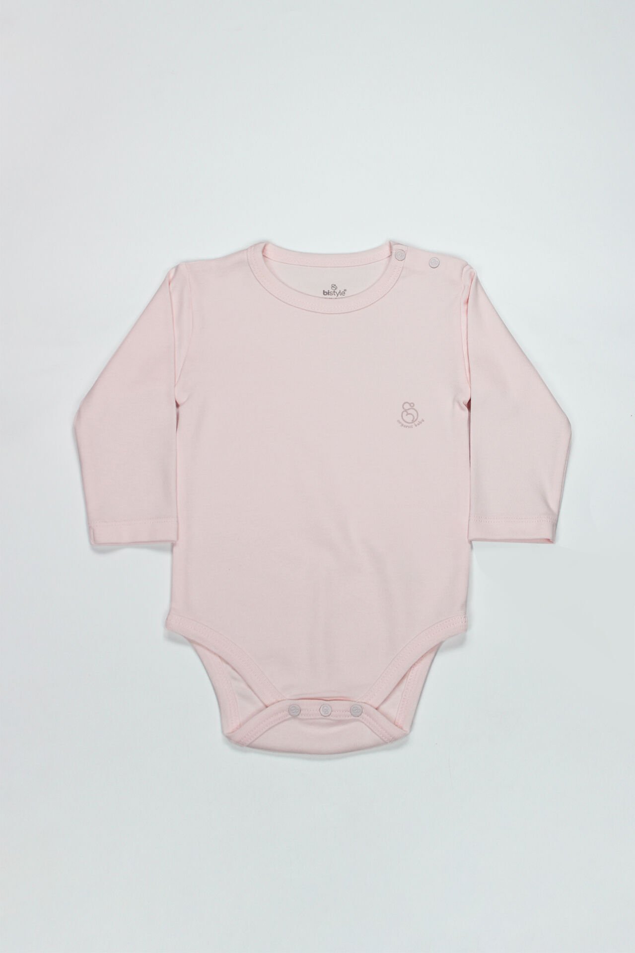 Bi̇style Natural Basi̇c Style Uzun Kol Body 17104 Pembe