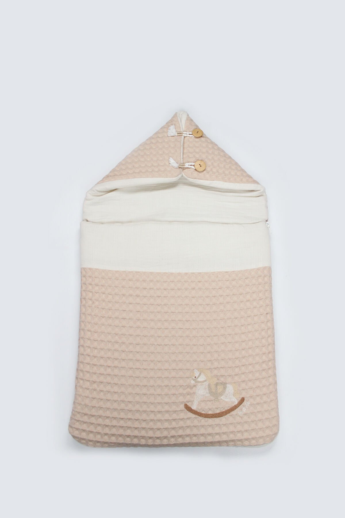 Bi̇style Natural Li̇fe Boy Organi̇k Pi̇ke Portbebe 75105 Bej