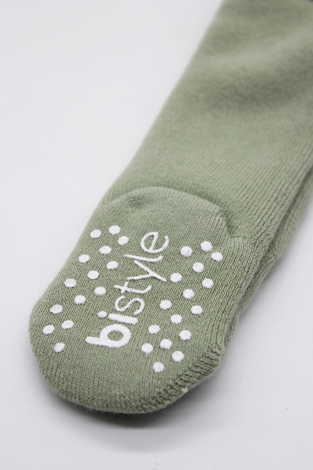 Bi̇style Tekli̇ Kaymaz Mi̇x Havlu Külotlu Çorap 50501 Ni̇l