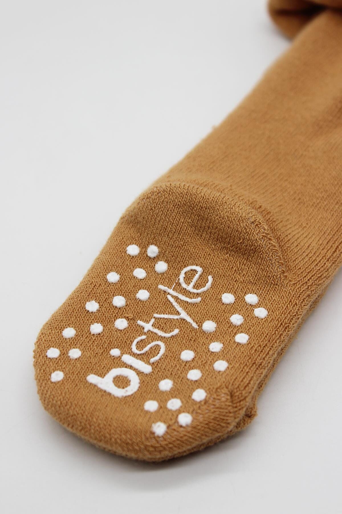 Bi̇style Tekli̇ Kaymaz Mi̇x Havlu Külotlu Çorap Bs50501M Hardal