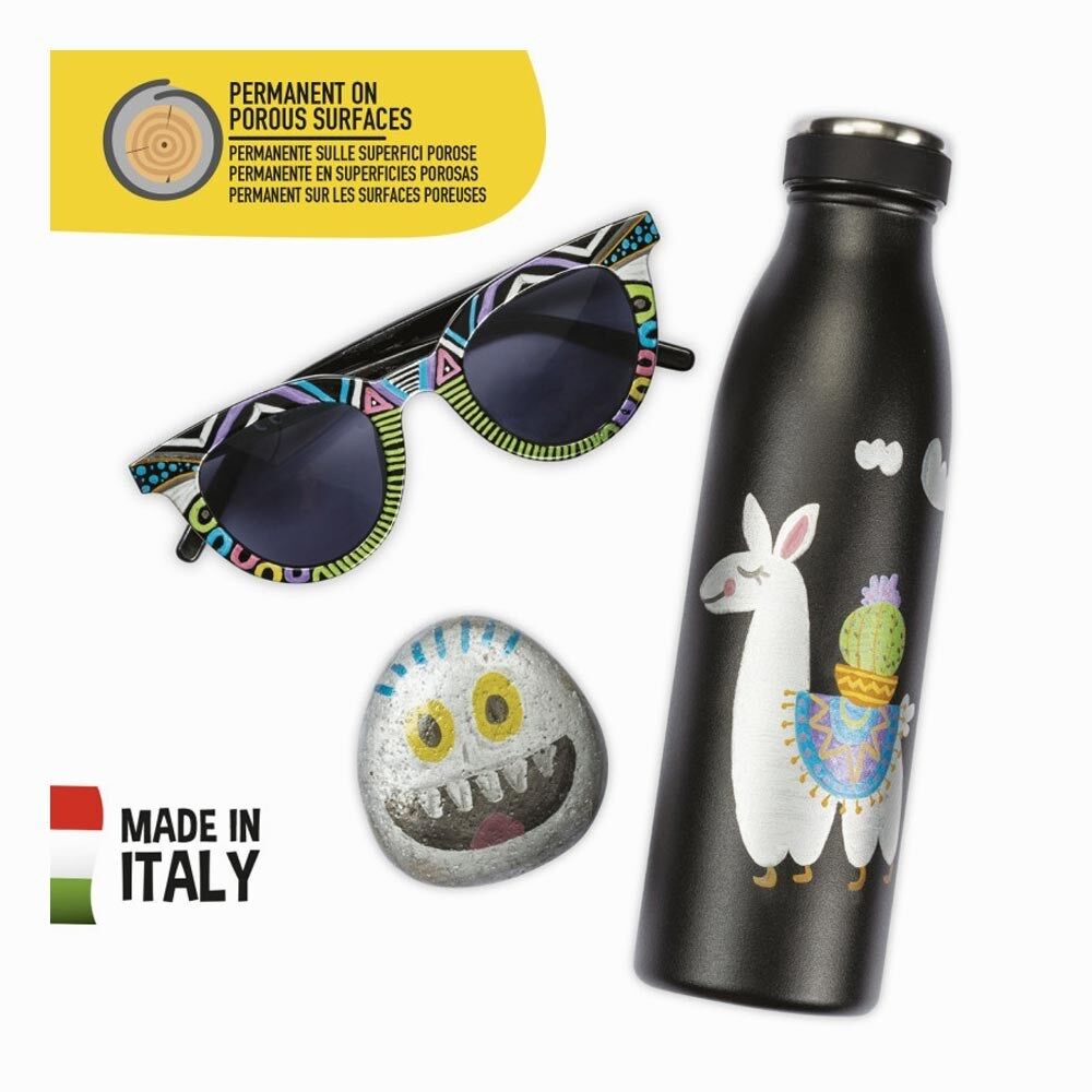 Cari̇oca Metali̇k Keçeli̇ Kalem 8Li̇