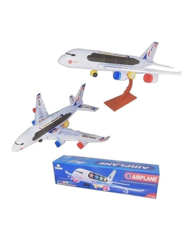 Çarp Dön Işıklı Sesli̇ Büyük Uçak - Cnl-A330