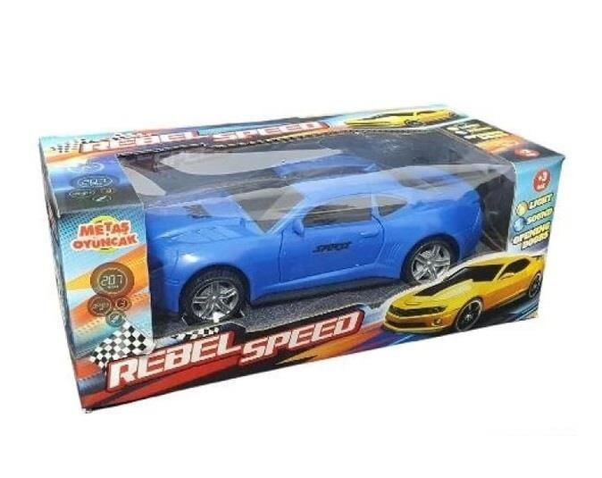 Çarp Dön Işıklı Sesli̇ Camaro Mavi̇ - Cmr-063