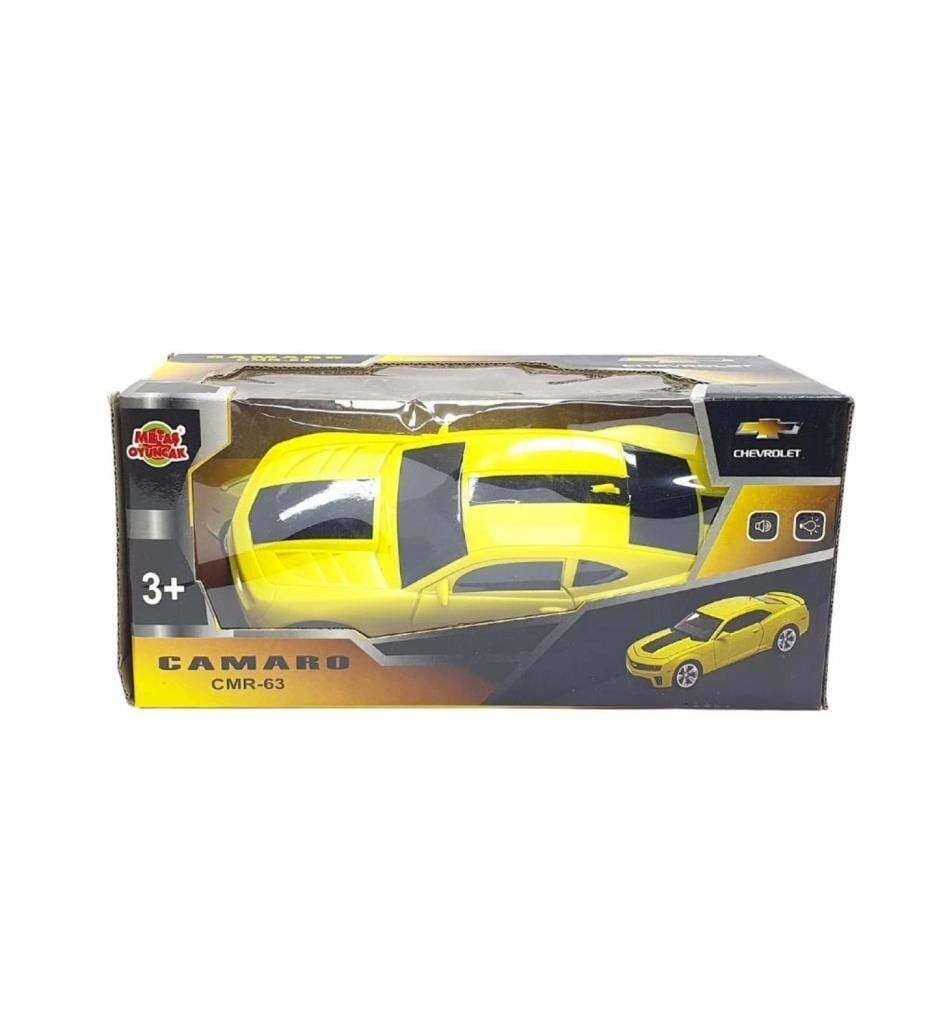 Çarp Dön Işıklı Sesli̇ Camaro Sarı - Cmr-063
