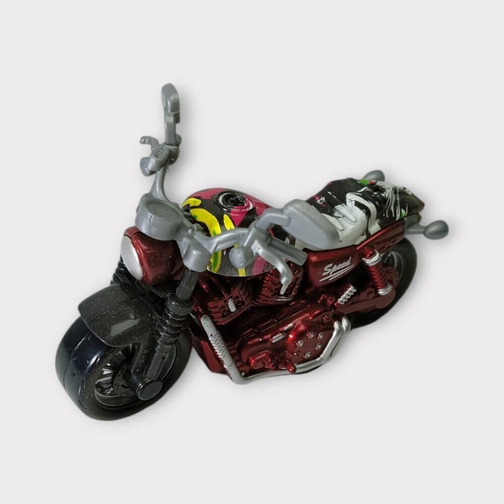 Çek Bırak Custom Motorsi̇klet 9 Cm - Kırmızı