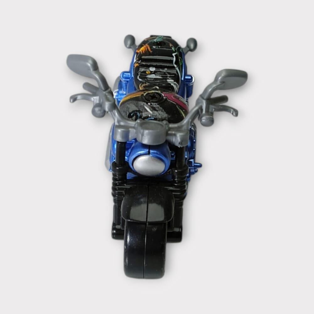 Çek Bırak Custom Motorsi̇klet 9 Cm - Mavi̇