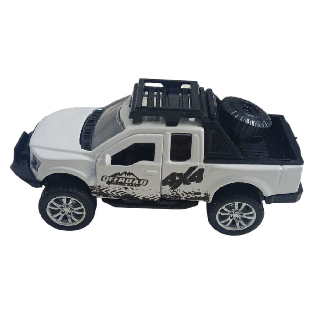 Çek Bırak Metal Arazi̇ Aracı 13 Cm - Beyaz