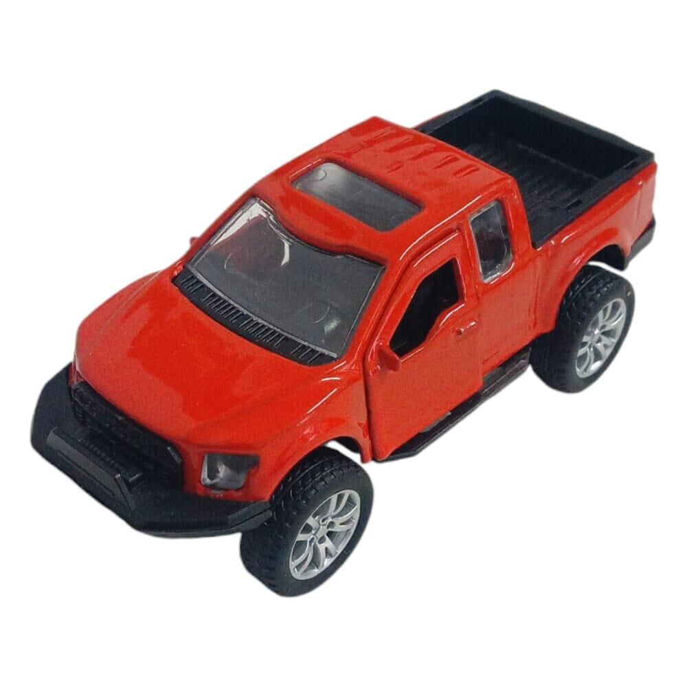 Çek Bırak Metal Arazi̇ Aracı 13 Cm - Kırmızı