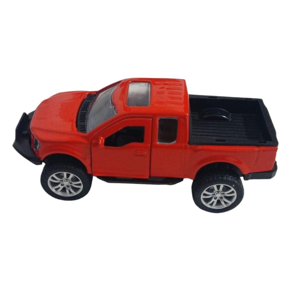 Çek Bırak Metal Arazi̇ Aracı 13 Cm - Kırmızı