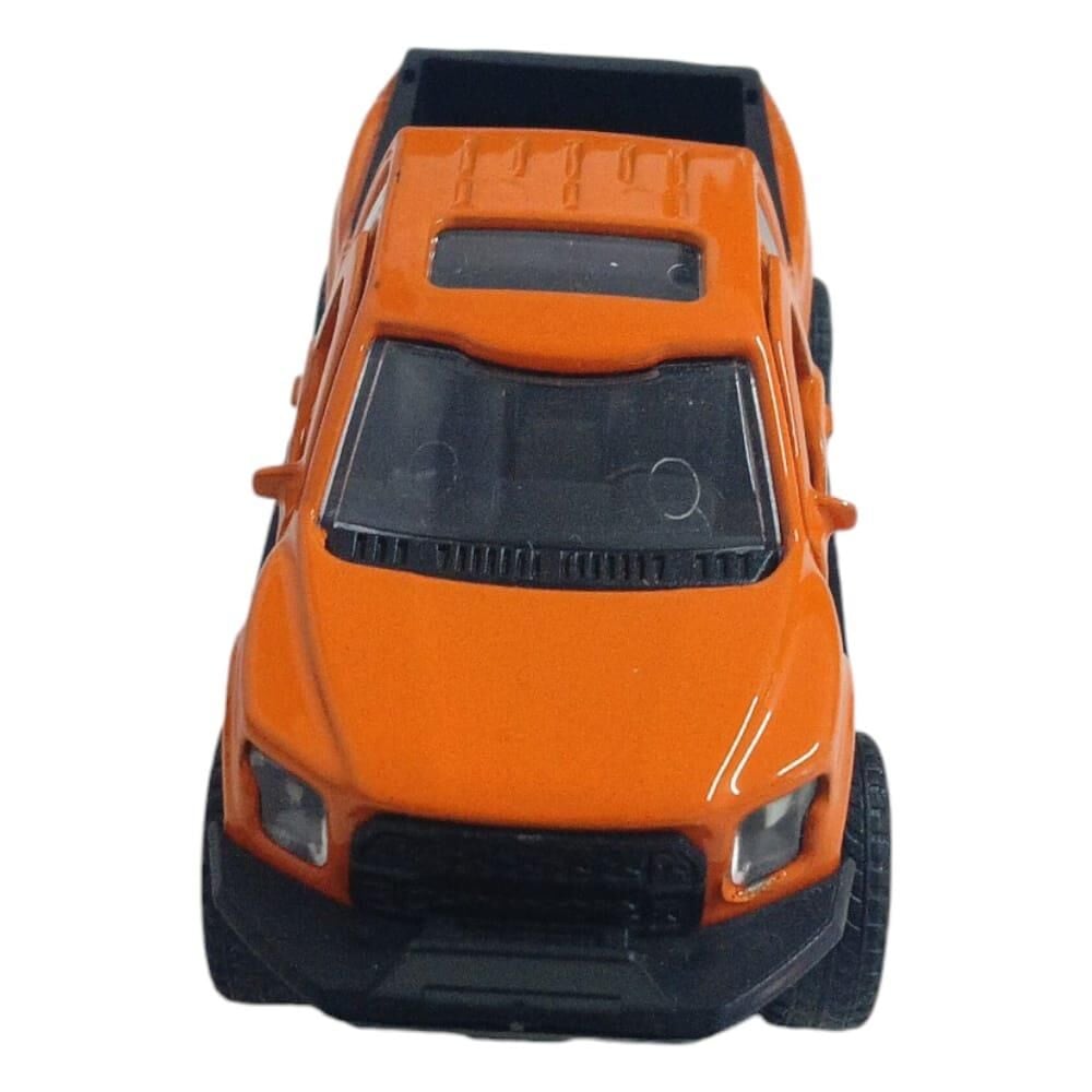 Çek Bırak Metal Arazi̇ Aracı 13 Cm - Turuncu