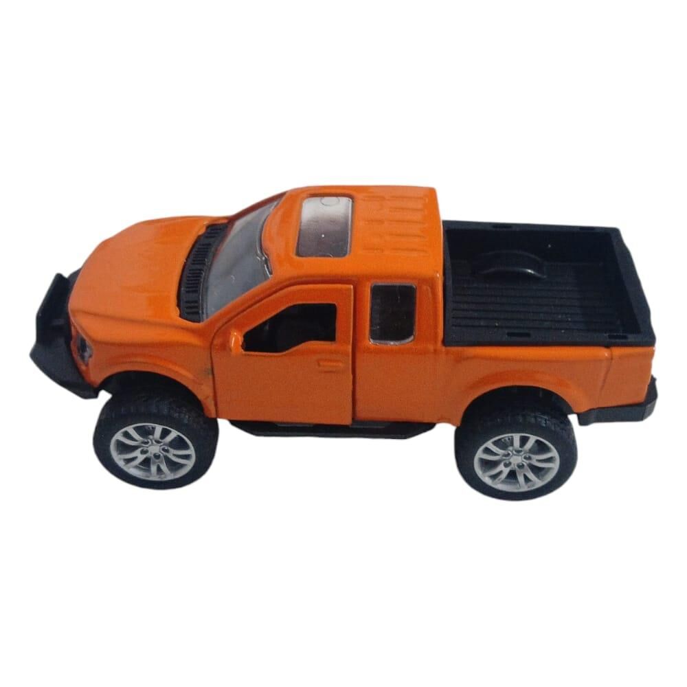 Çek Bırak Metal Arazi̇ Aracı 13 Cm - Turuncu