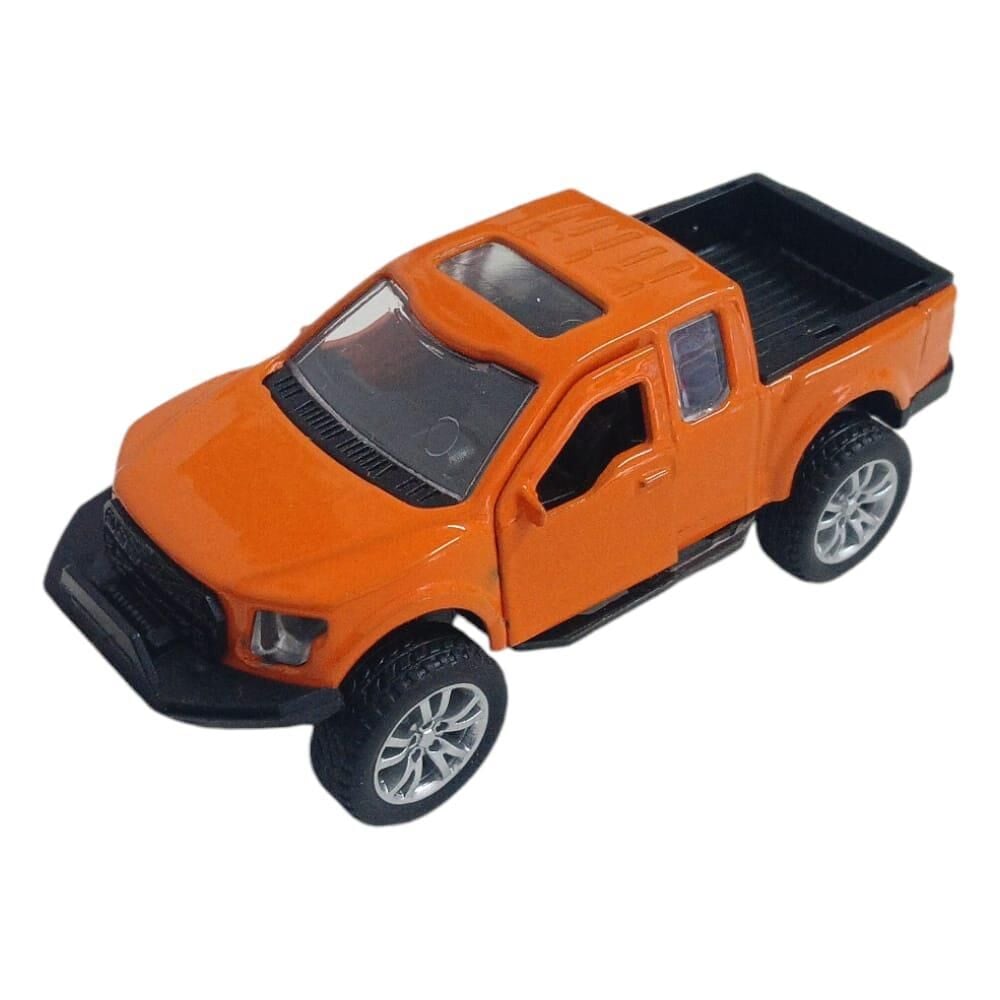 Çek Bırak Metal Arazi̇ Aracı 13 Cm - Turuncu