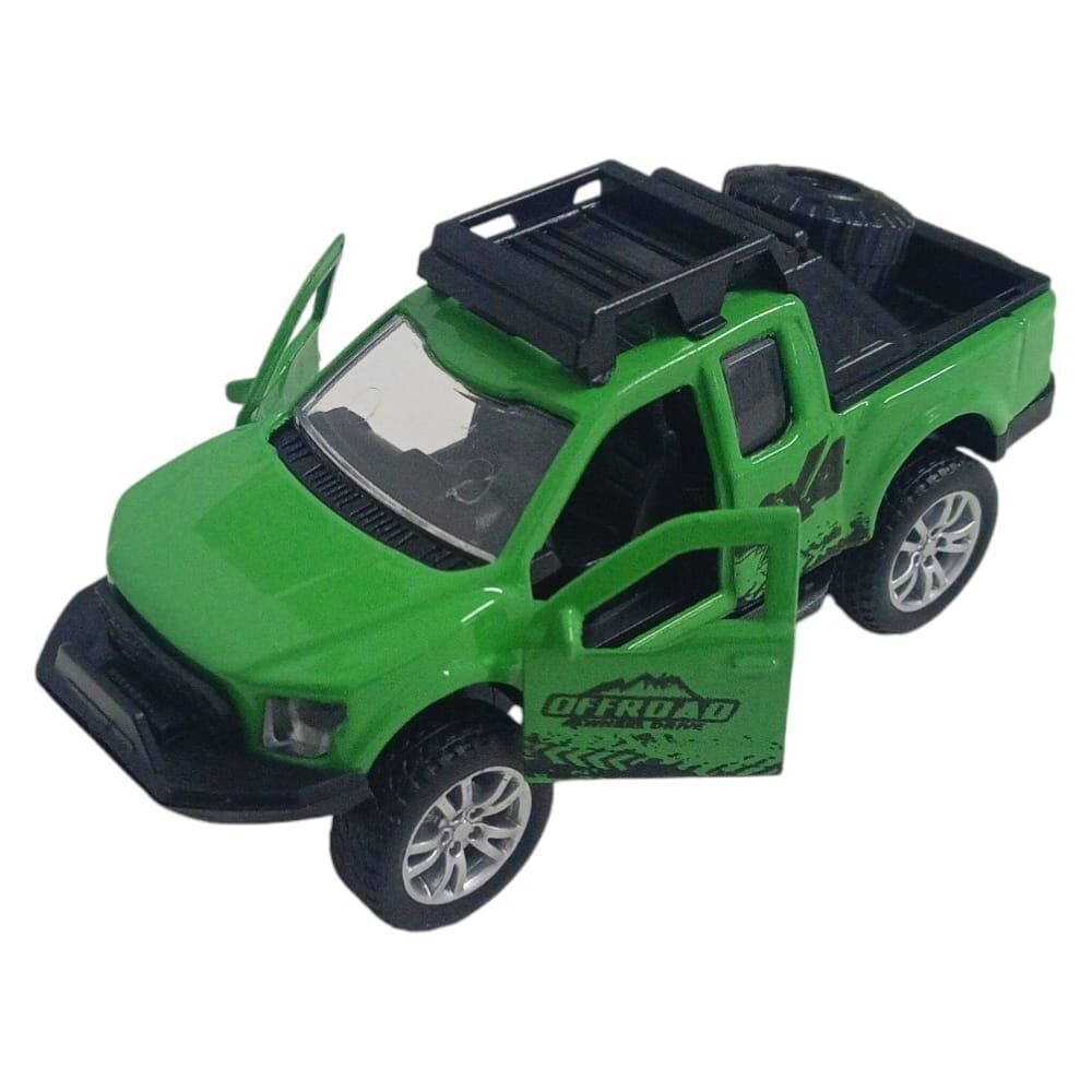 Çek Bırak Metal Arazi̇ Aracı 13 Cm - Yeşi̇l