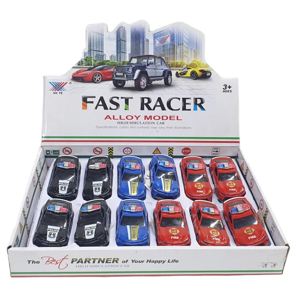 Çek Bırak Metal Poli̇s Arabası - K137A54