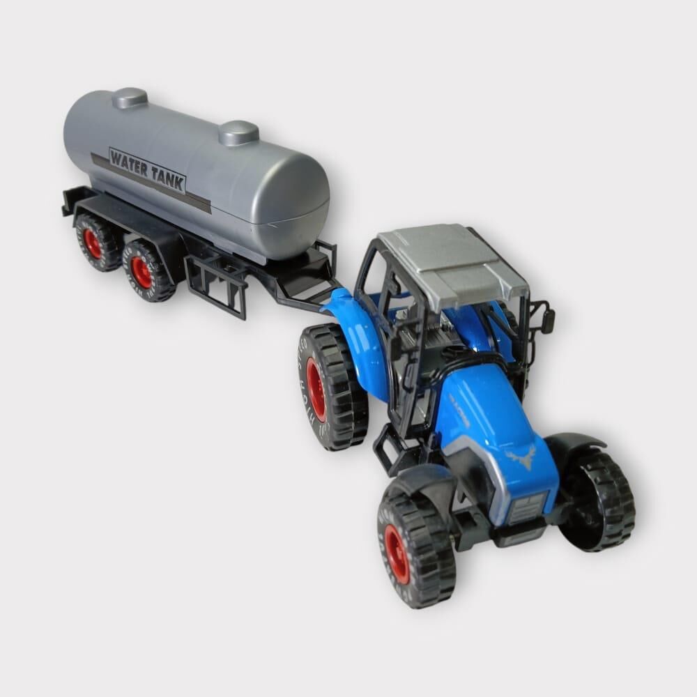 Çek Bırak Römorklu Traktör 25Cm - Mavi̇ Su Tankı