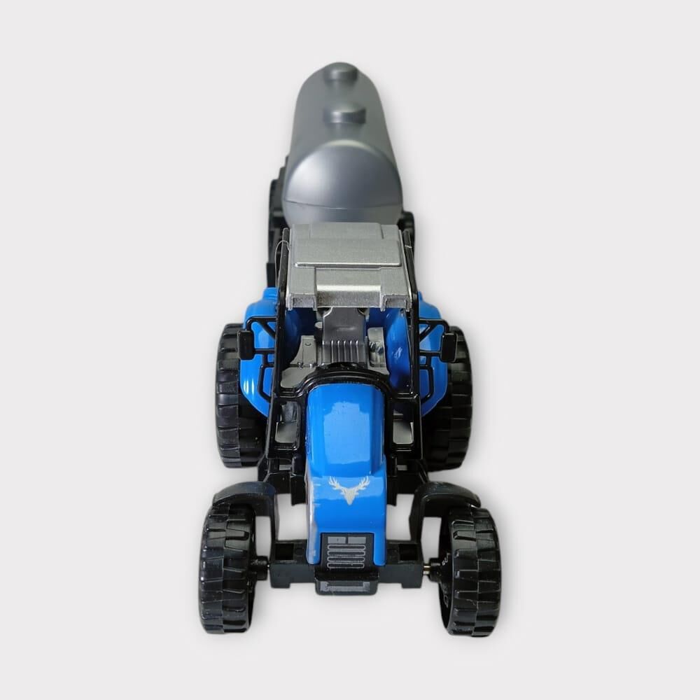 Çek Bırak Römorklu Traktör 25Cm - Mavi̇ Su Tankı