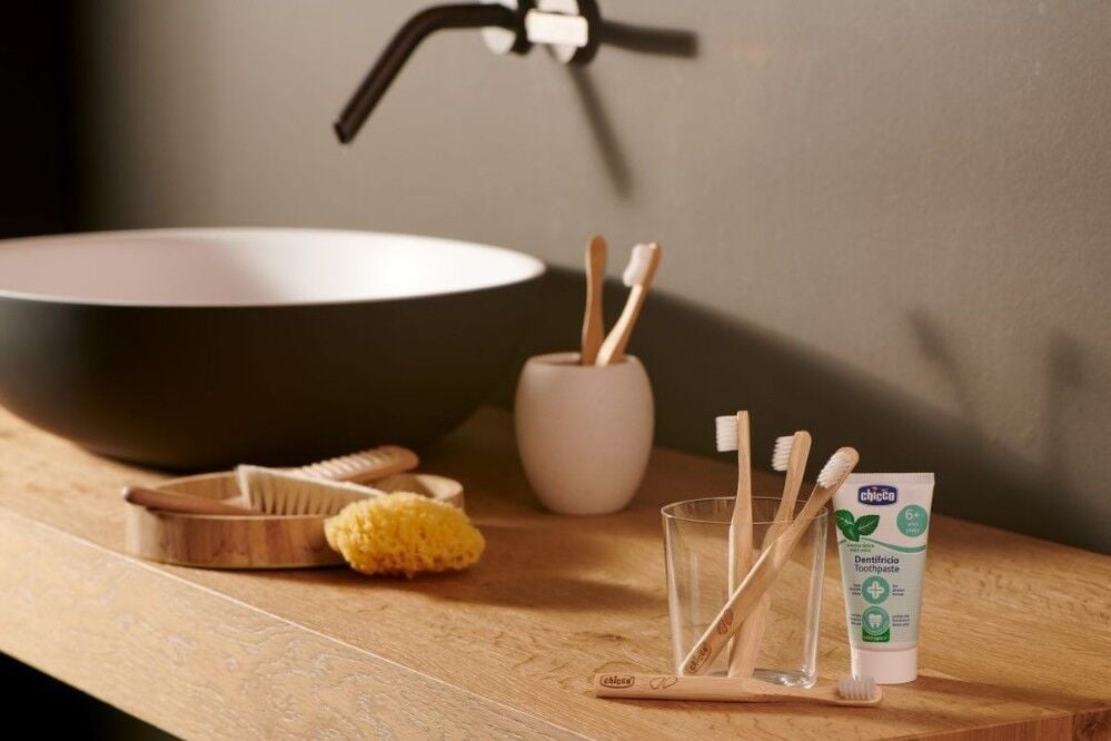 Chi̇cco Bamboo Di̇ş Fırçası 3+ Yaş