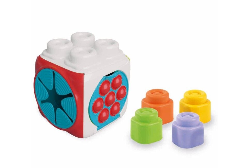 Clementoni̇ Baby Soft Clemmy Yumuşak Blok Duyusal Küp 17902