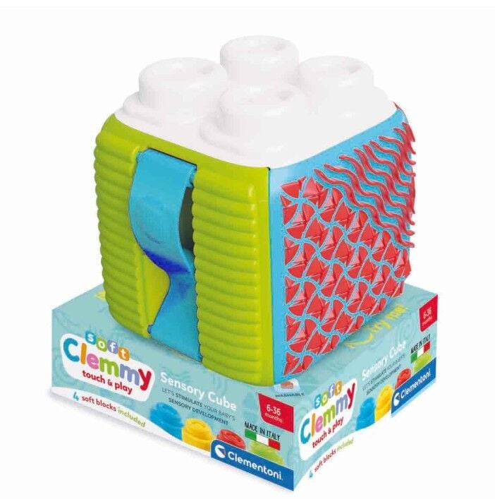 Clementoni̇ Baby Soft Clemmy Yumuşak Blok Duyusal Küp 17902