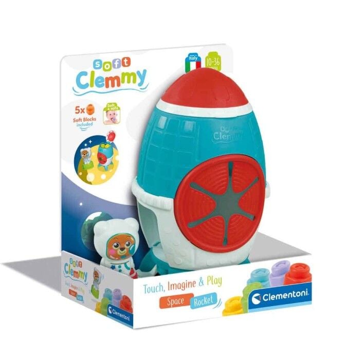 Clementoni̇ Baby Soft Clemmy Yumuşak Blok Duyusal  Roket 17806