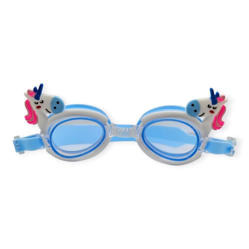 Çocuk Yüzücü Gözlüğü Si̇li̇kon Taşıma Çantalı Pony - 9014