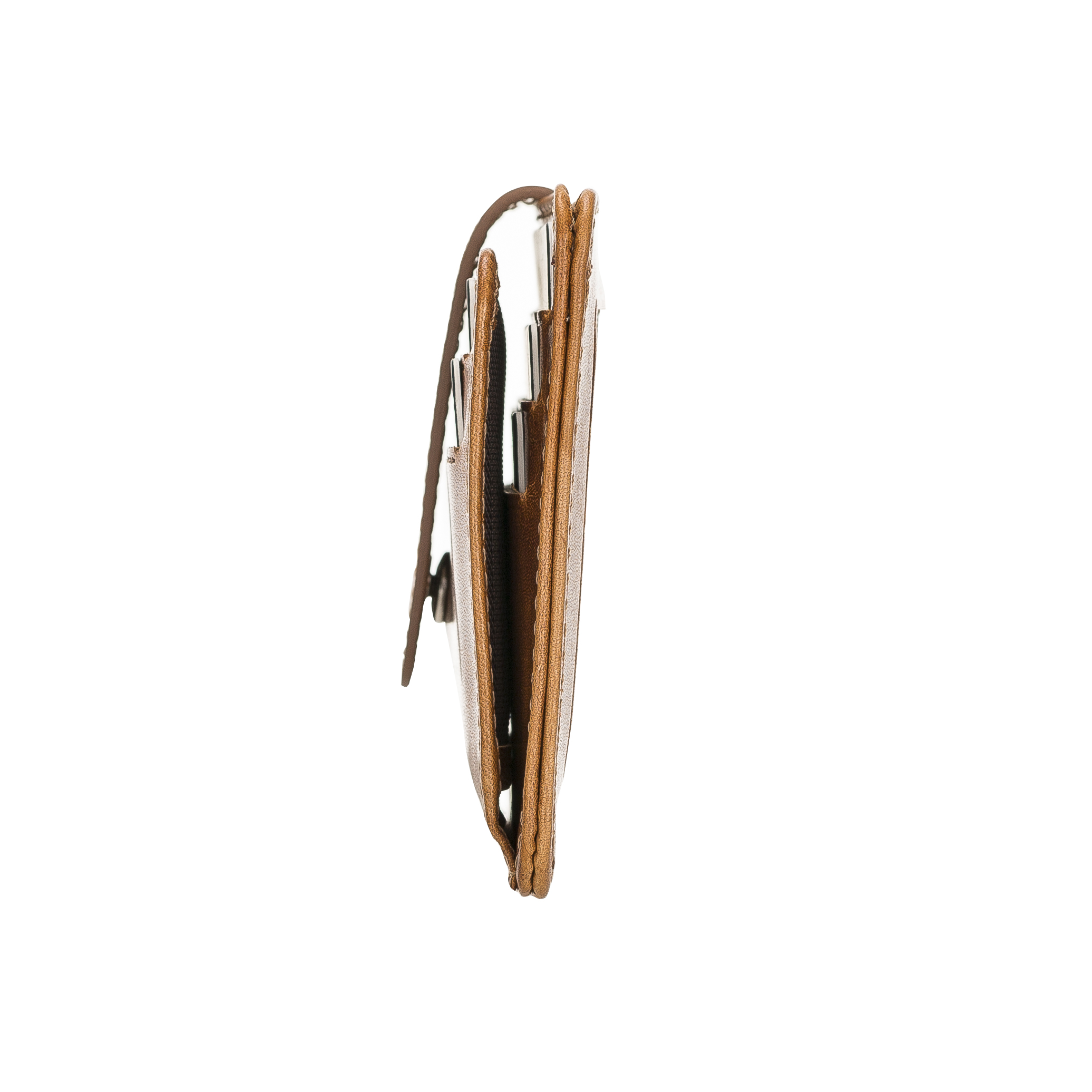 Çok Bölmeli̇ Sli̇m Deri̇ Kartlık Blw019 V18 Taba