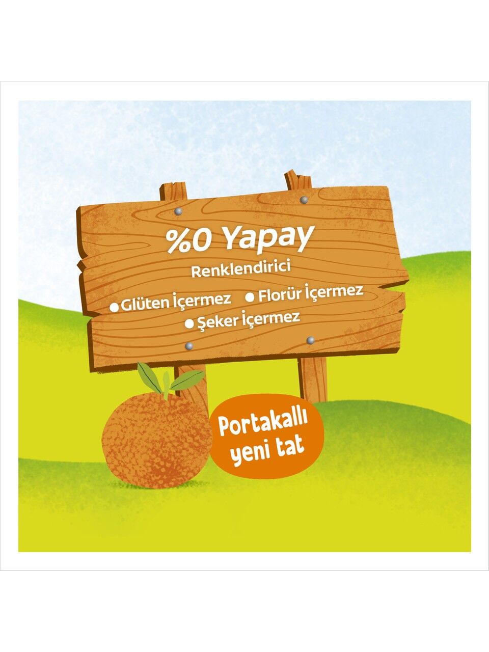 Colgate Ki̇ds Portakal Aromalı Florürsüz Di̇ş Macunu 3-5 Yaş 60 Ml