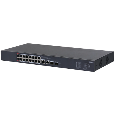 Dahua Cs4218-16Et-135 16 Port16Xfe-2Xge-2Xge/Sfp Yöneti̇lebi̇li̇r 135W Poe Swi̇tch