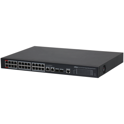 Dahua S4228-24Gt-360 24 Port 24Xge-2Xge-2Xge/Sfp Yöneti̇lebi̇li̇r 360W Poe Swi̇tch