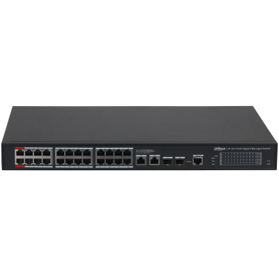 Dahua S4228-24Gt-360 24 Port 24Xge-2Xge-2Xge/Sfp Yöneti̇lebi̇li̇r 360W Poe Swi̇tch