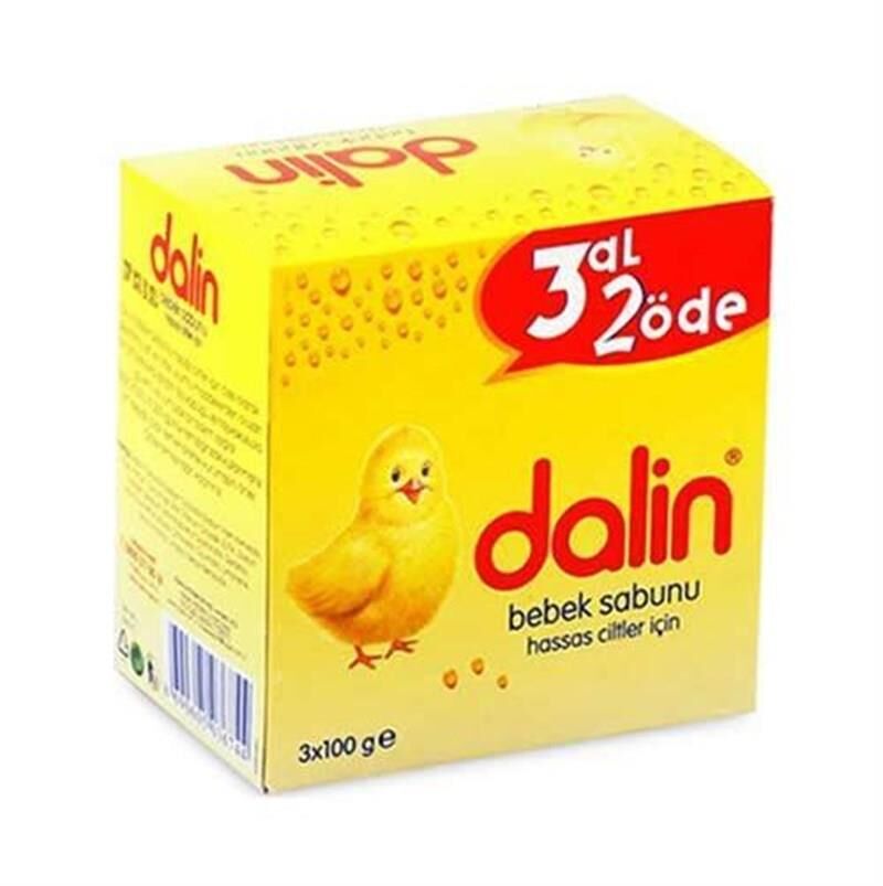 Dali̇n Bebek Sabunu Klasi̇k 3Lü 3X100 Gr
