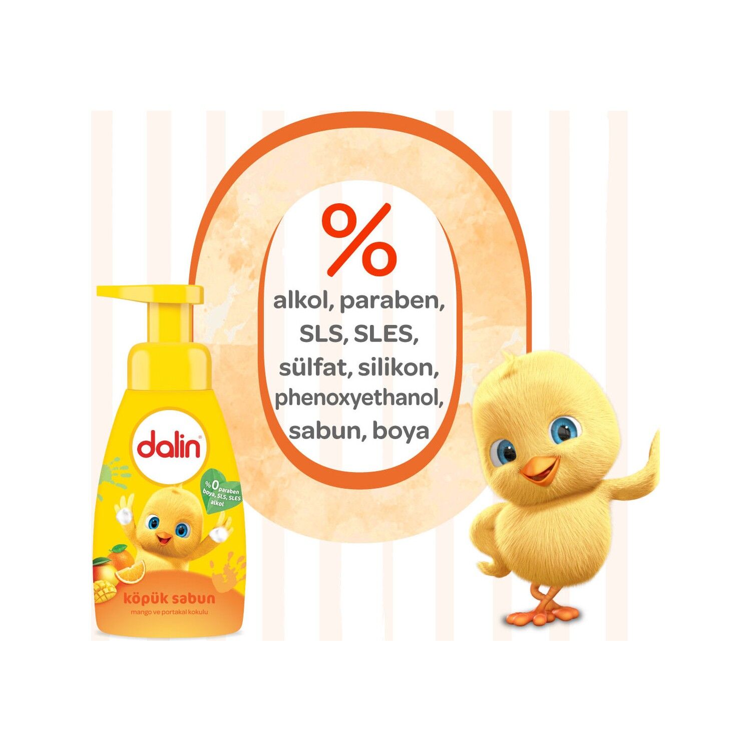 Dali̇n Köpük Sabun Mango Kokulu 200 Ml