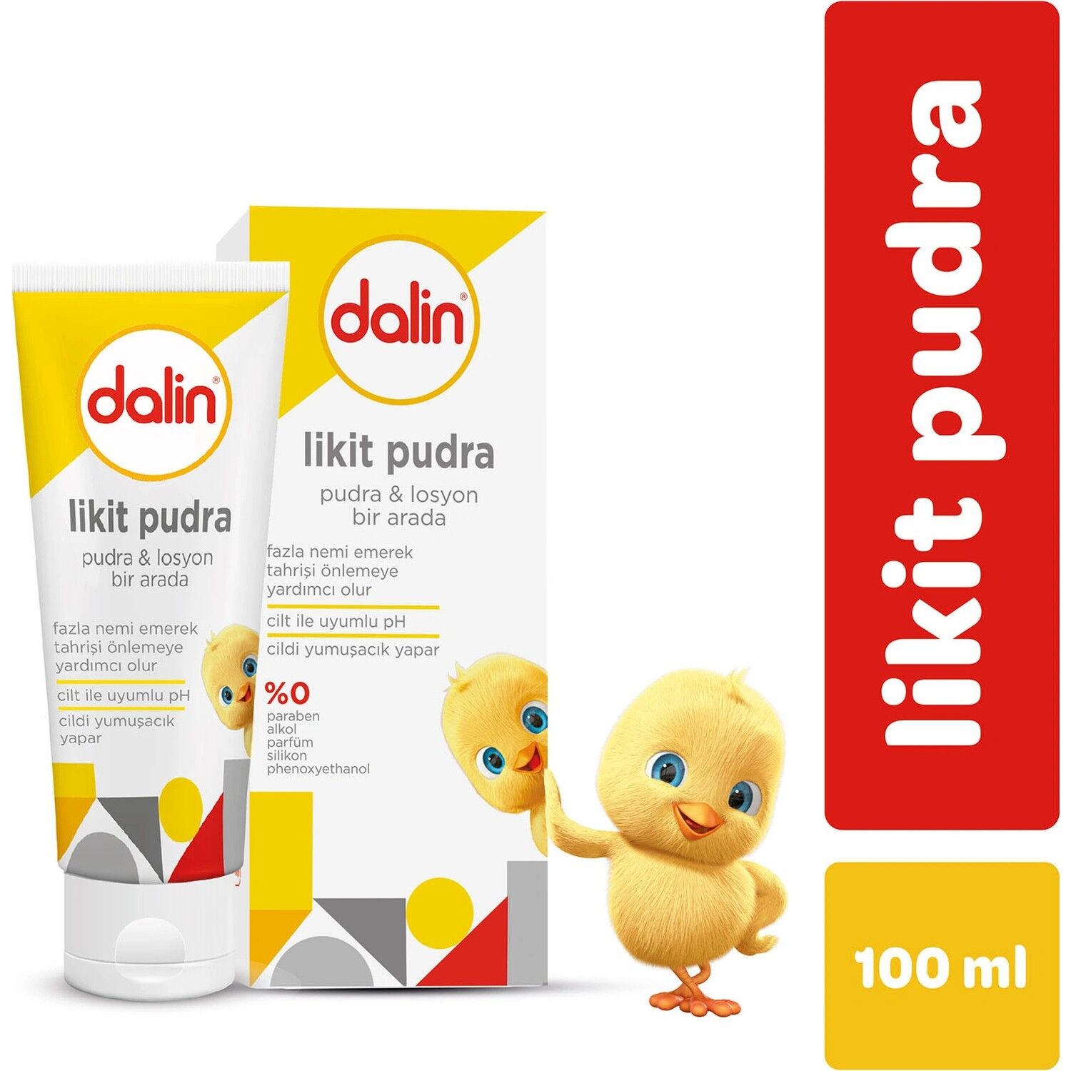 Dali̇n Li̇ki̇d Bebek Pudrası 100 Gr