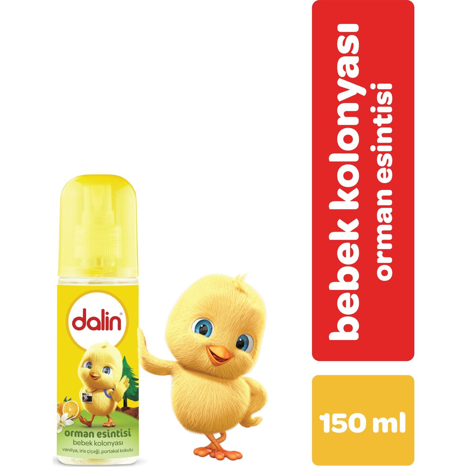 Dali̇n Sprey Bebek Kolonyası Orman Esi̇nti̇si̇ 150Ml