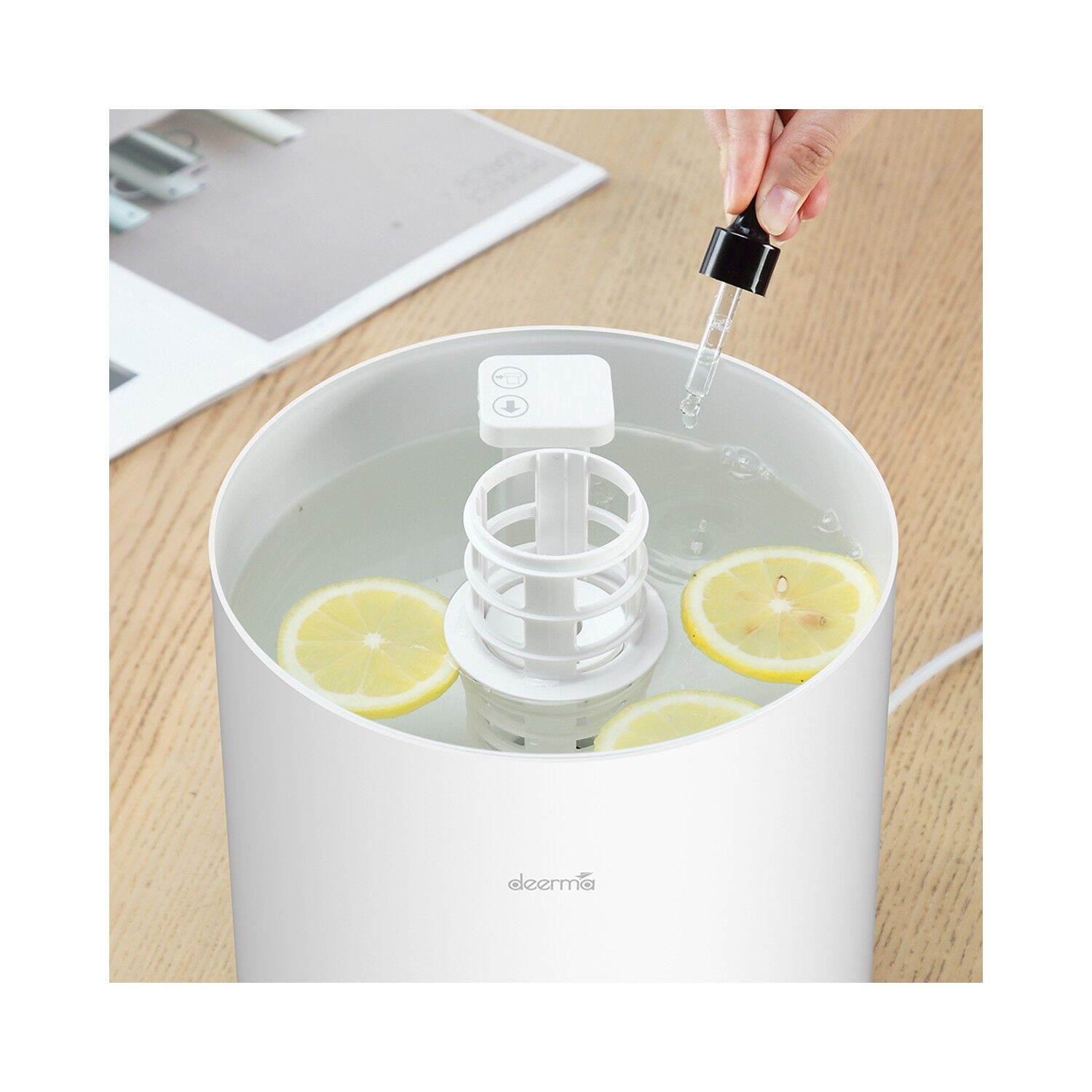 Deerma Di̇ji̇tal Üstten Dolum Ultrasoni̇k Soğuk Buhar Maki̇nesi̇ F301