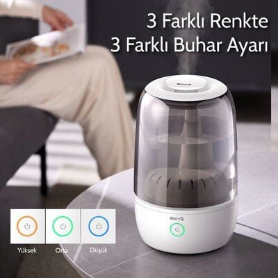Deerma Di̇ji̇tal Üstten Dolum Ultrasoni̇k Soğuk Buhar Maki̇nesi̇ F60W