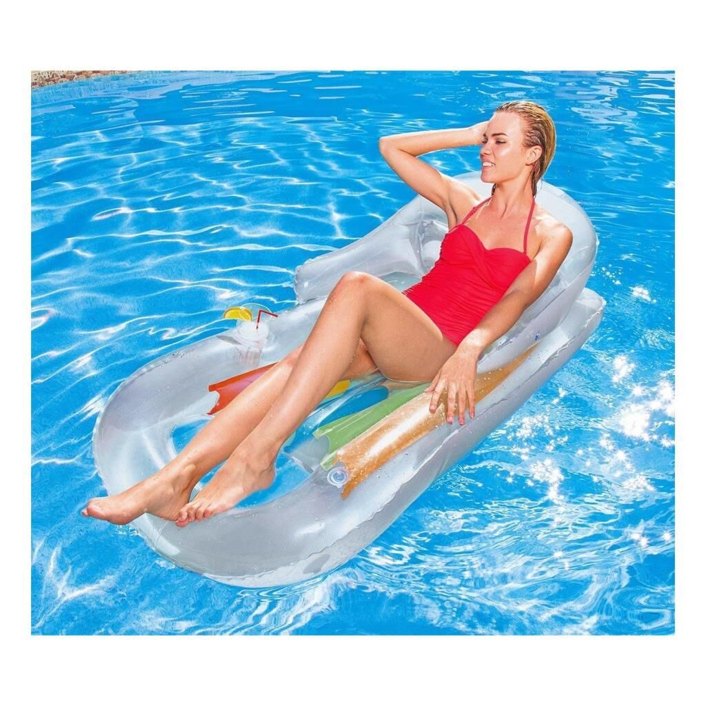 Deni̇z Yatağı Sultan Lüks Yatak 157X89 Cm Gri̇ Bestway - 43028