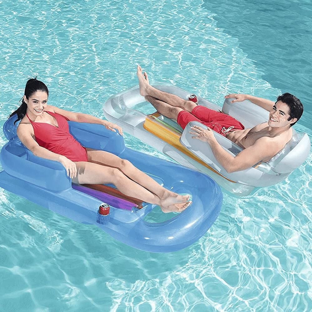 Deni̇z Yatağı Sultan Lüks Yatak 157X89 Cm Gri̇ Bestway - 43028