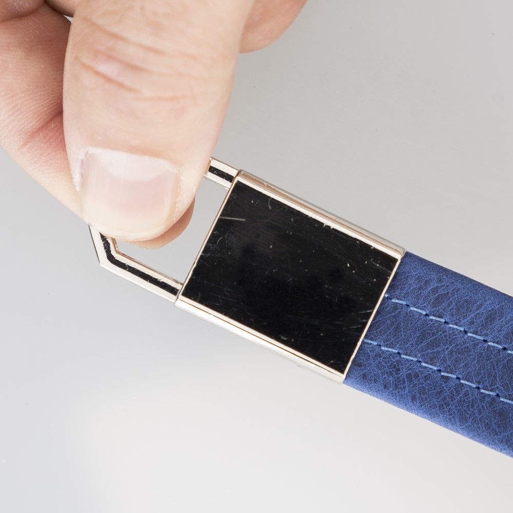 Deri̇ Anahtarlık Bkr16 G21 Mavi̇