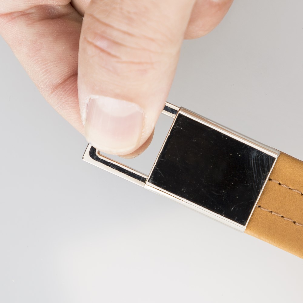 Deri̇ Anahtarlık Bkr16 V9 Taba