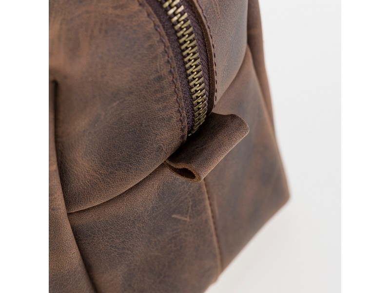 Deri̇ Bakım Ve Seyahat Çantası, X Beden, G6 Kahverengi̇