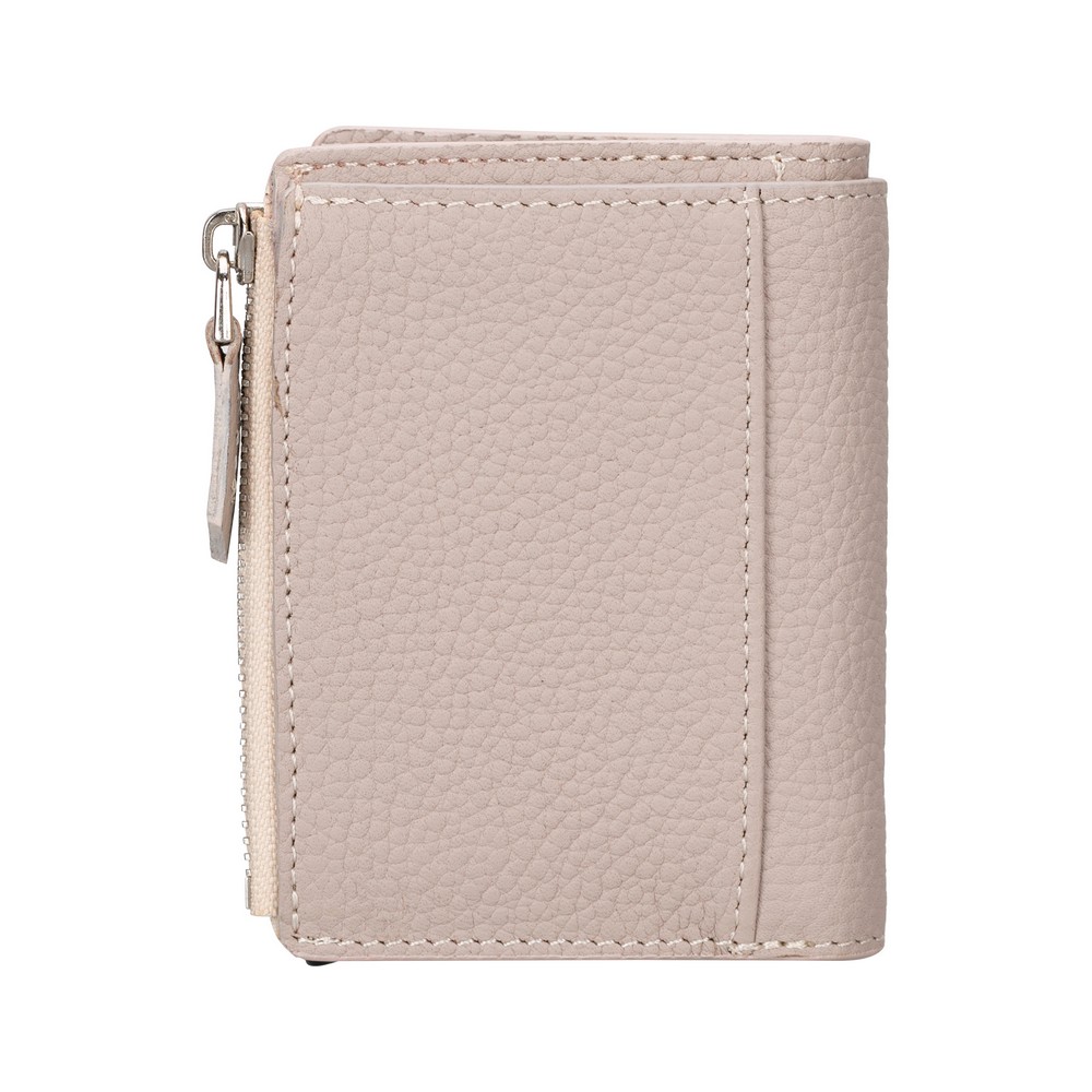 Deri̇ Cüzdan Ve Kartlık, Mekani̇zmalı, 10 Adet Kart Bölmeli̇, Bej