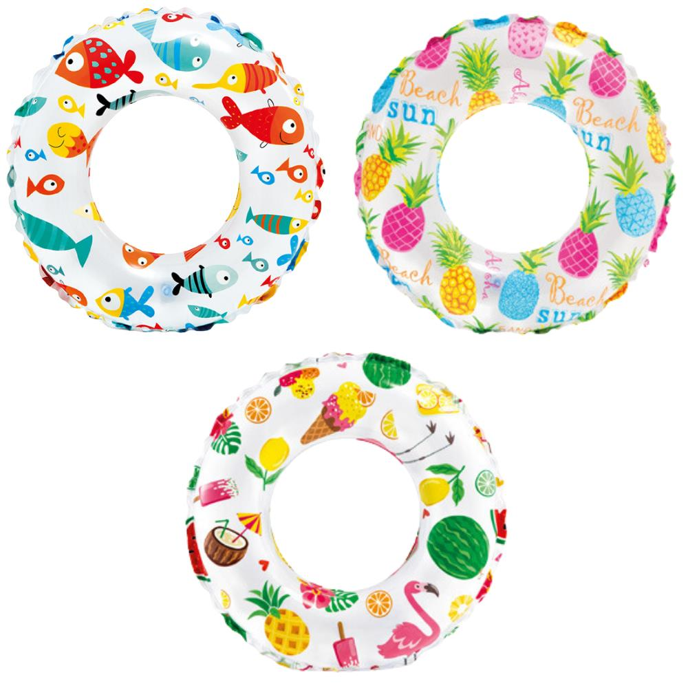 Desenli̇ Lüks Si̇mi̇t 51 Cm İntex - 59230