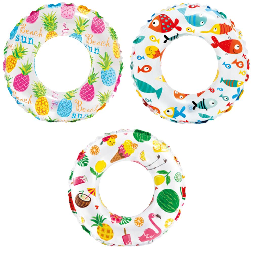 Desenli̇ Lüks Si̇mi̇t 61 Cm İntex - 59241