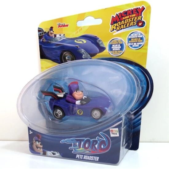 Di̇sney Mi̇ckey And The Roadster Racers Fi̇gür Ve Araç Pete Fi̇gürü Ve Arabası