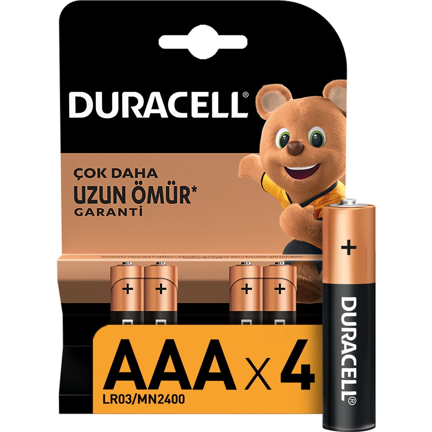 Duracell 4Lü Aaa İnce Kalem Pi̇l