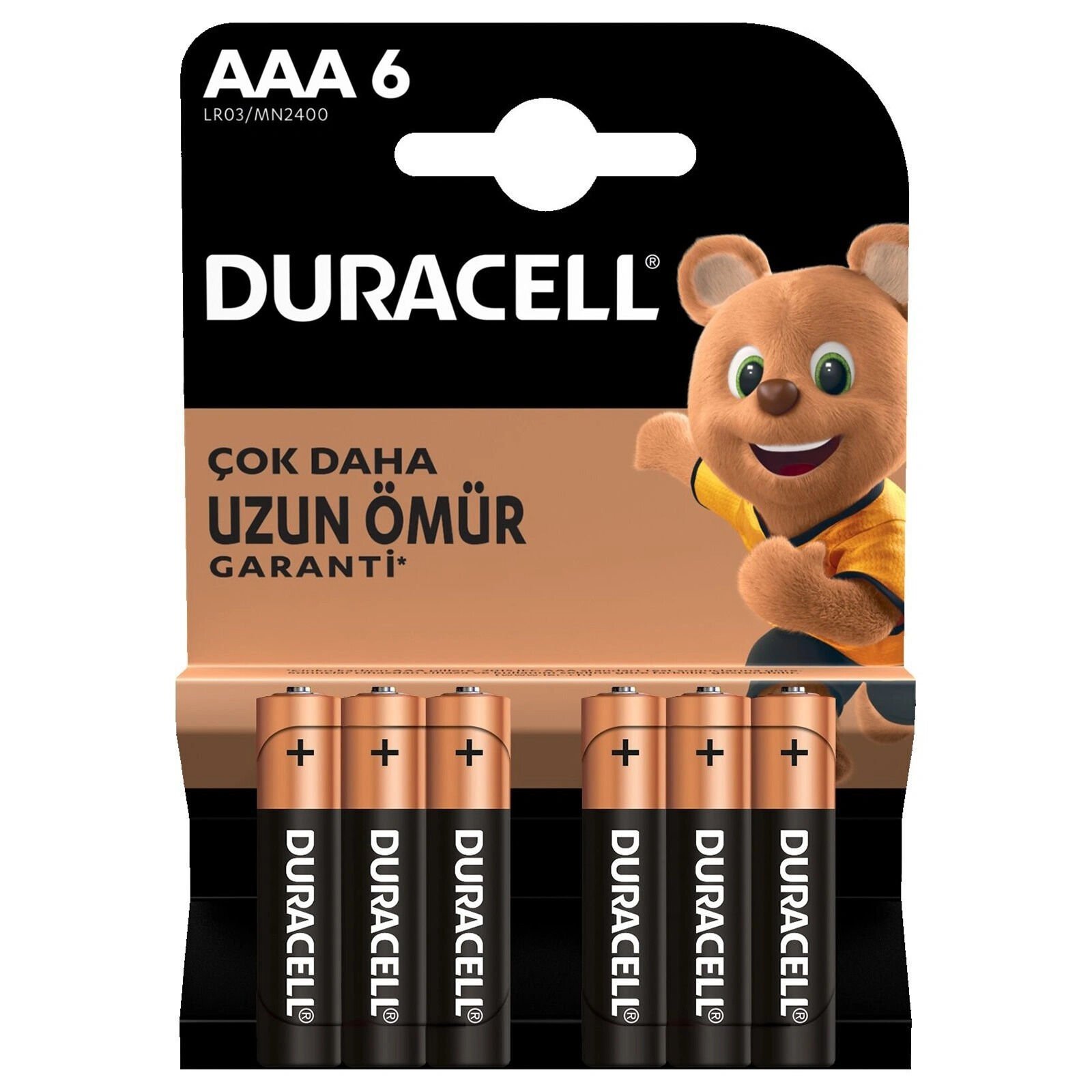 Duracell 6Lı Aaa İnce Kalem Pi̇l
