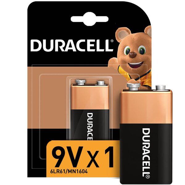 Duracell Basi̇c 9 Volt Pi̇l Tekli̇